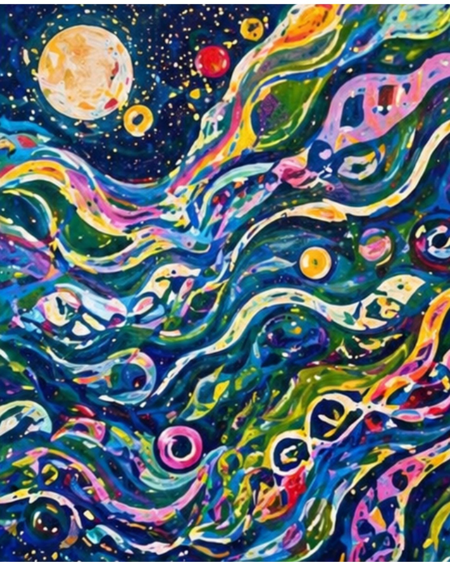 Artsista bajo los efectos de las drogas