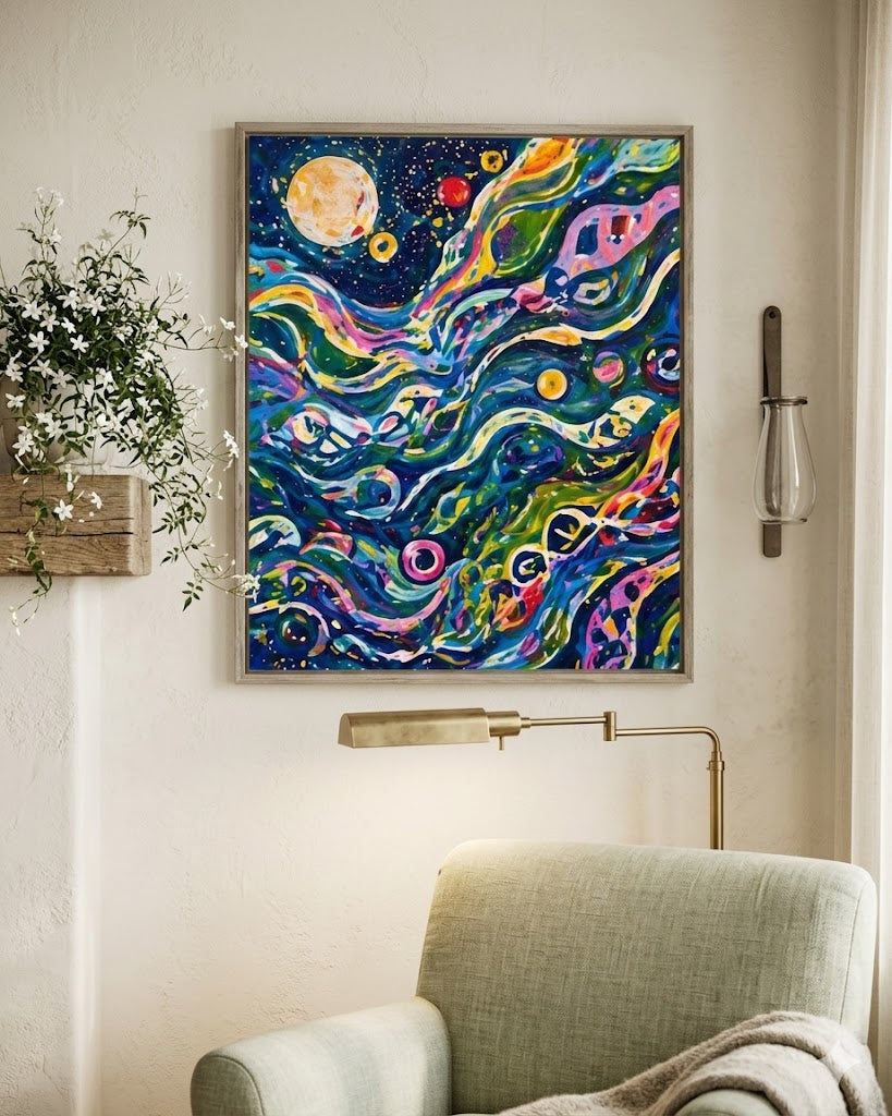 Artsista bajo los efectos de las drogas