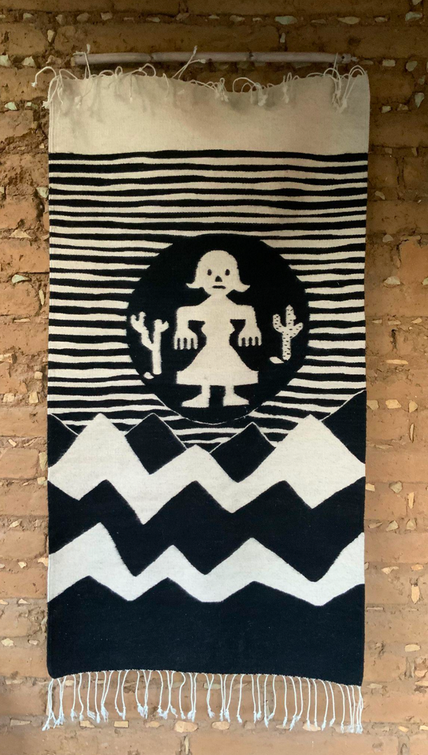 Mujer luna Rug
